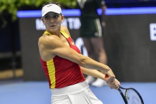 Rebeka Masarova n'a pas laissé de chances à Sofia Kenin KEYSTONE/EPA EFE/RAUL CARO